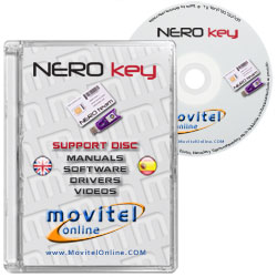 4SE Dongle CD or DVD disk covercase with software, drivers, manuals and videos